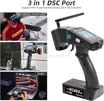 Amazon.com: Radiolink RC4GS V3 5 Channels RC Transmitter and