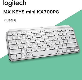 Amazon | ロジテック MX KEYS mini KX700 PG 【Logi Bolt 対応