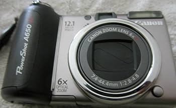 Amazon.com : Canon PowerShot A650IS 12.1MP Digital Camera with 6x