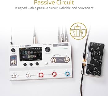 Amazon.com: Hotone Ampero II Press Passive Expression and