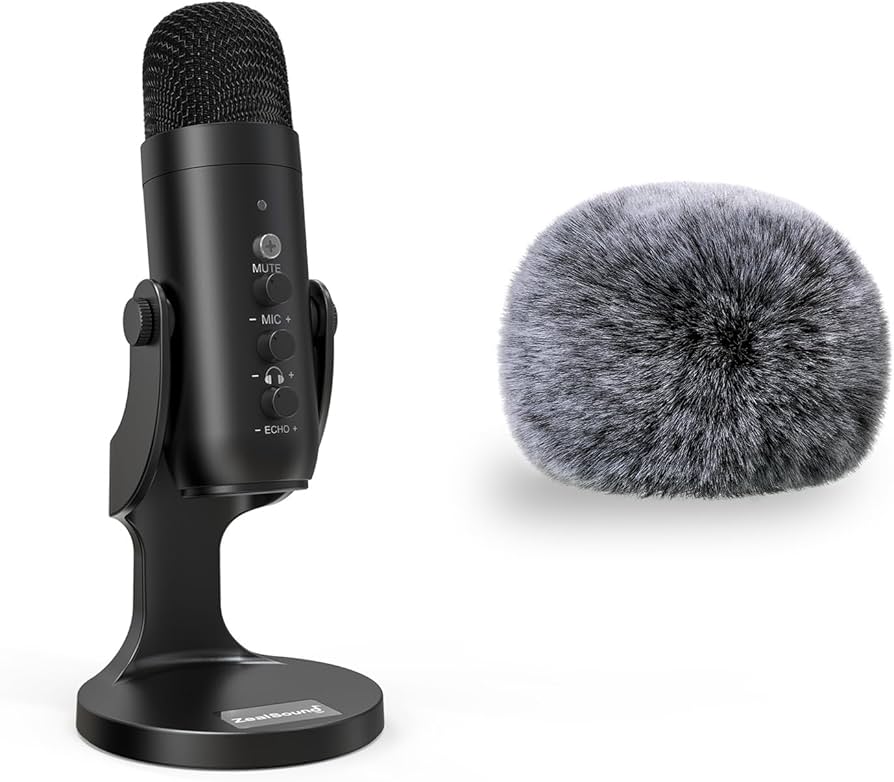 Amazon.com: ZealSound Gaming USB Microphone k66 and d65k Furry