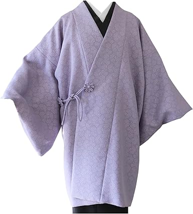 Amazon | [IKS] バラ柄 ふくれ織 道中着 ジャガード フリーサイズ 袷せ