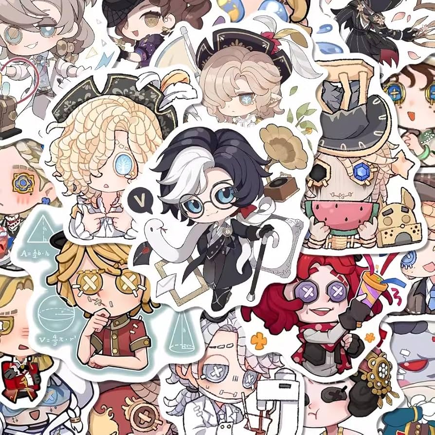 Amazon | 第五人格 ステッカー 小説家 心理学者 占い師 傭兵 血の女王