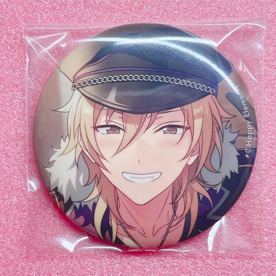 羽風薫 テーマスカウト缶バッジ あんスタ 羽風薫 テーマスカウト 缶