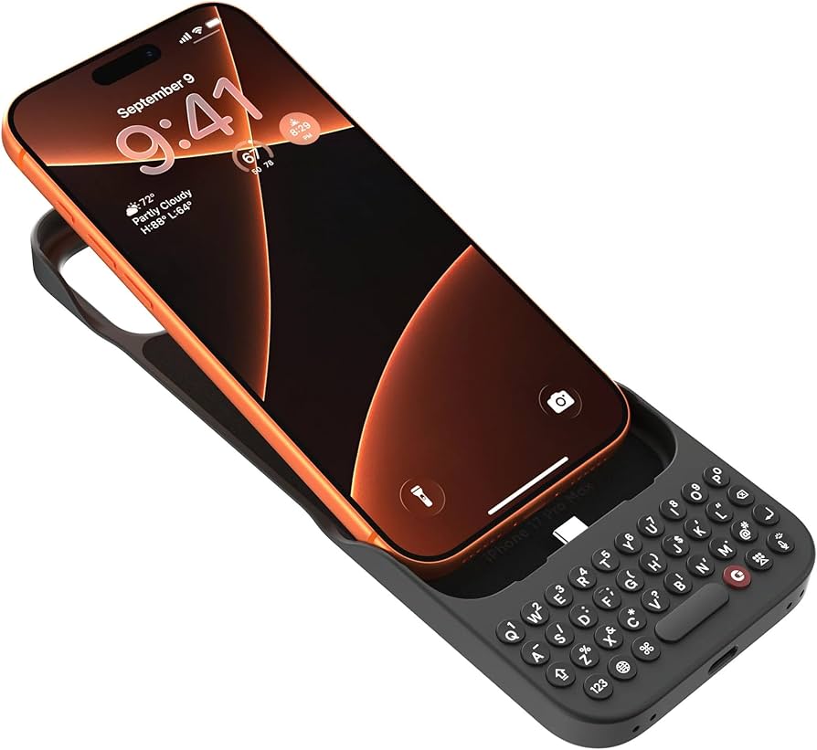 Amazon.co.jp: Clicks(クリックス) iPhone 17 / 17 Pro用 キーボード