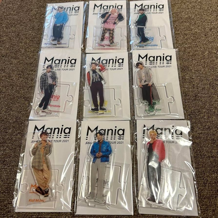 Amazon.co.jp: SnowMan アクスタ 2021 マニア スノマニ mania : おもちゃ