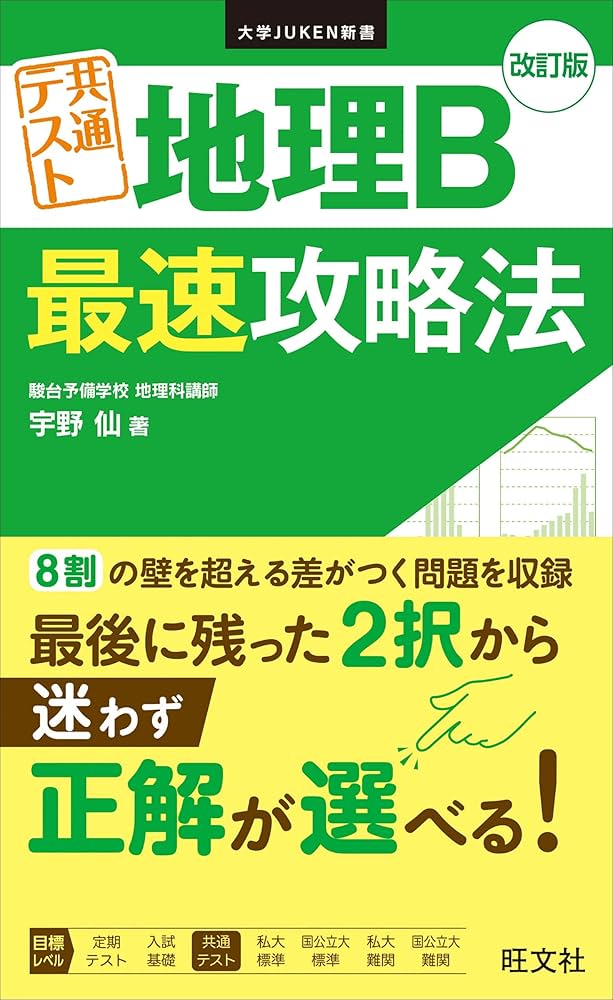 大学JUKEN新書 共通テスト 地理B 最速攻略法 改訂版 | 宇野 仙 |本