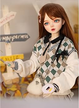 Amazon | 球体関節人形 1/3 BJDドール フルセット 56cm JK服セット