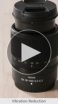Amazon.com : Nikon NIKKOR Z DX 18-140mm f/3.5-6.3 VR, Black