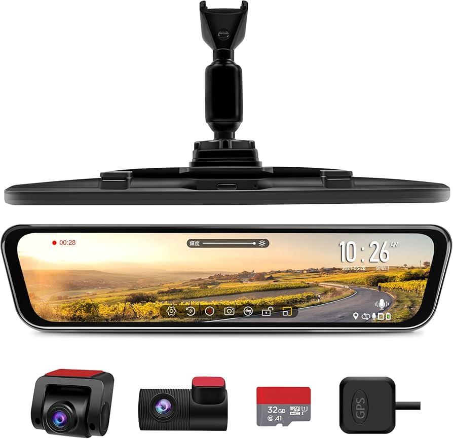 Amazon.co.jp: URVOLAX「リアカメラズーム機能付」ドライブレコーダー