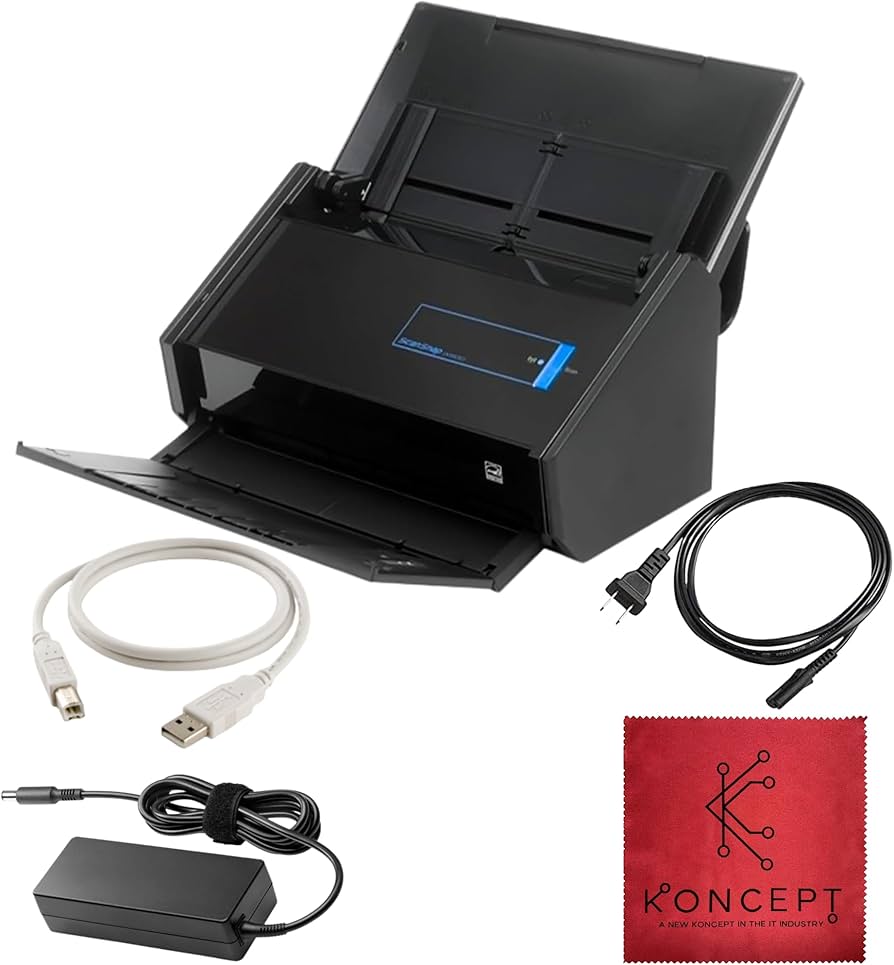 IX500 Fujitsu Scansnap Receipt Scanner for Mac & PC - USB High