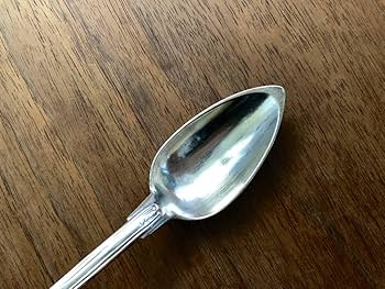 Amazon.co.jp: フランスアンティーク 純銀製 純銀スプーン デザート