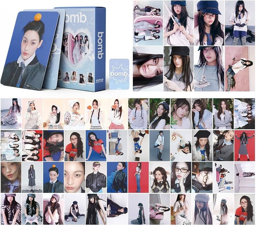 Amazon.com: ILLIT BOMB 3rd Mini Album Lomo Card Set - LILLY Fandom