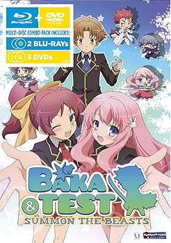 Amazon.co.jp: Baka and Test Summon the Beasts Blu-ray + DVD Combo