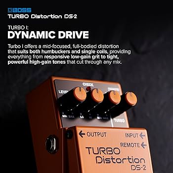 Amazon.com: Boss DS-2 Turbo Distortion Pedal with Remote Jack