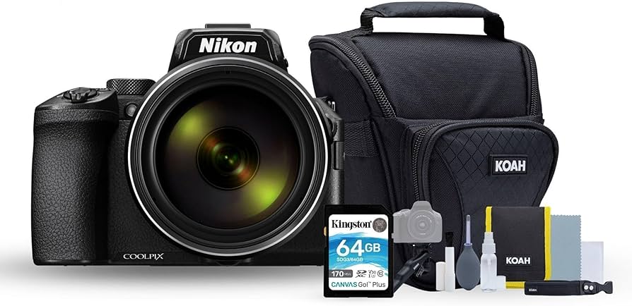 Amazon.com : Nikon COOLPIX P950 Digital Camera (Black) Bundle with