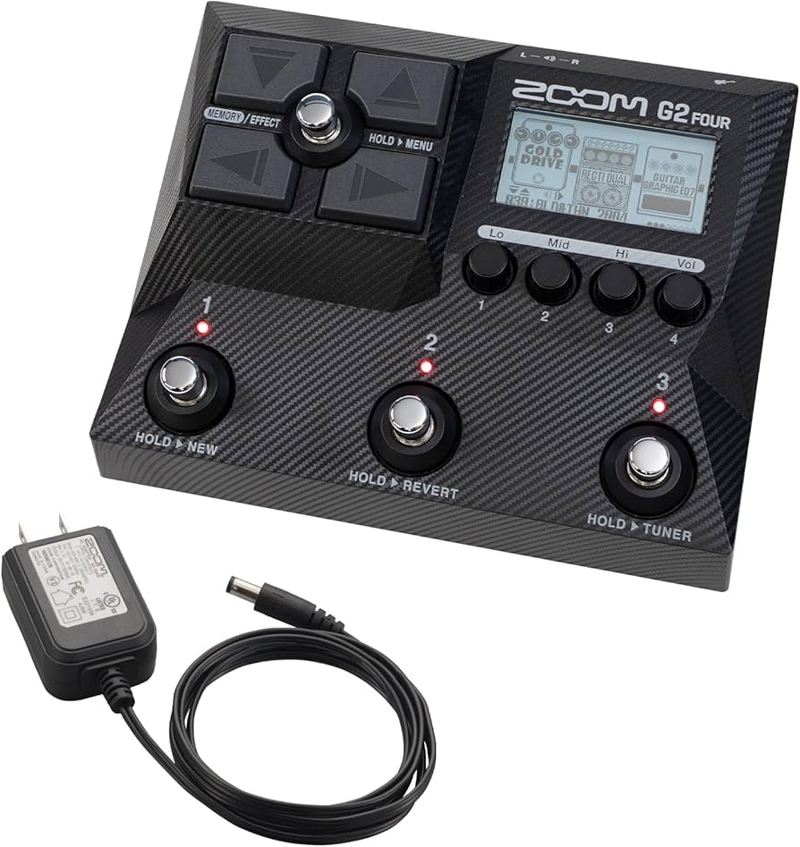 Amazon.co.jp: ZOOM G2 FOUR 2022 Zoom Guitar Effector, Equipped