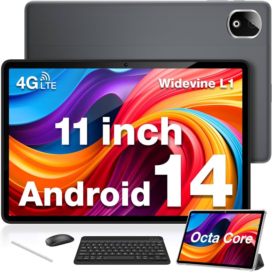 Amazon.com : DOOGEE 11 Inch Tablet with Keyboard,4G Dual Sim Slot