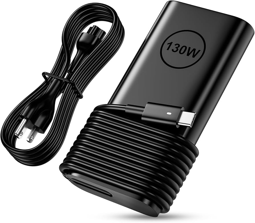Amazon.com: Replacement for Dell 130W Laptop Charger USB C Slim
