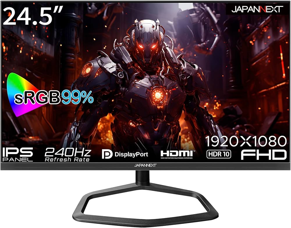 Amazon.co.jp: 【Amazon.co.jp限定】 JAPANNEXT 24.5インチ ゲーミング