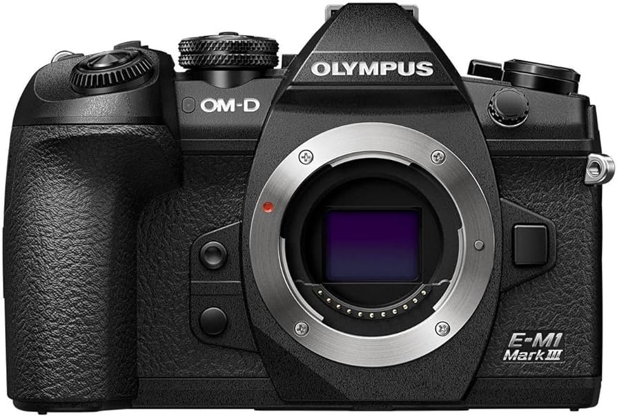 Amazon Canada: OM System OLYMPUS OM-D E-M1 Mark III Black Camera Body
