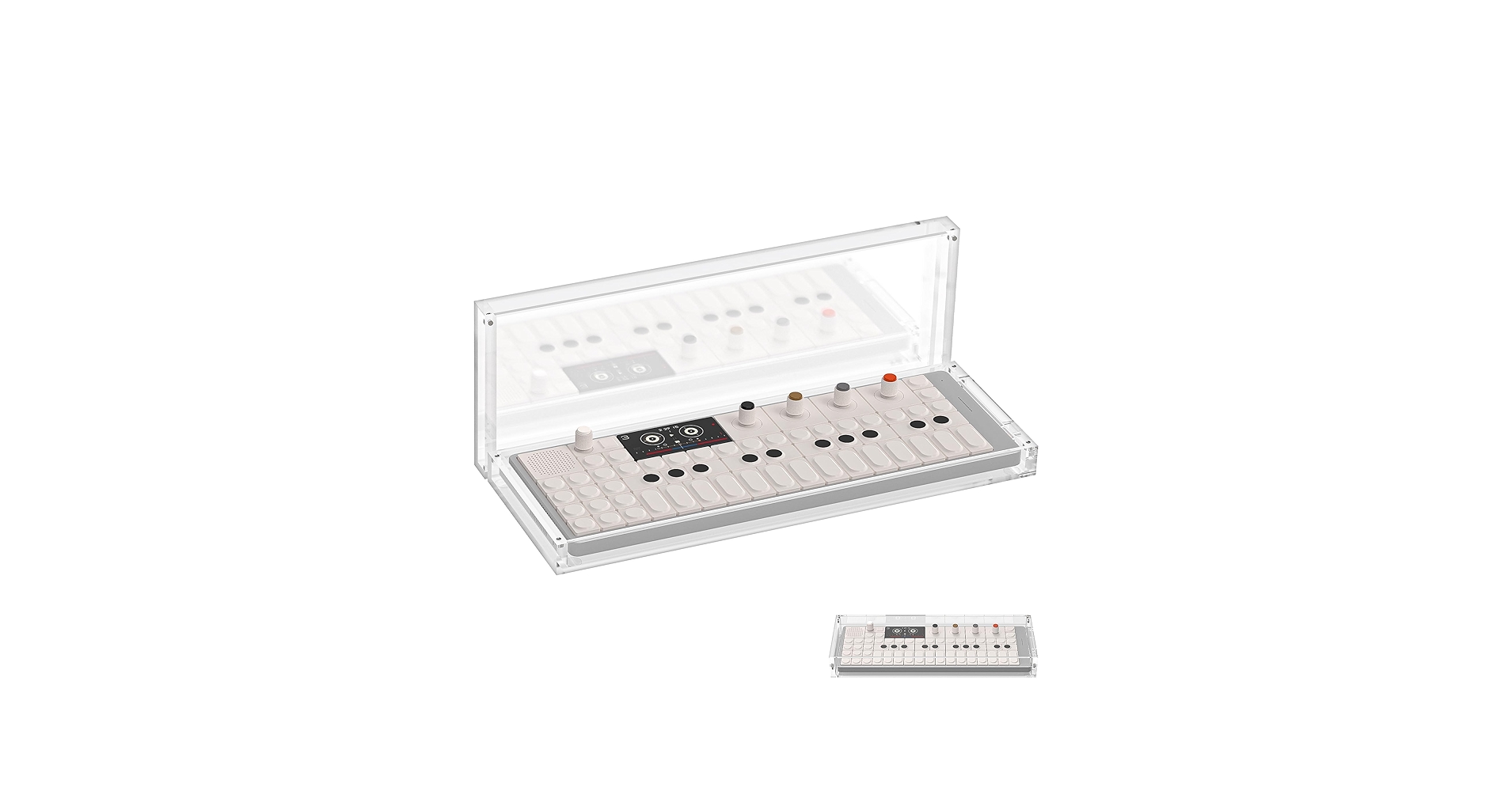 Amazon.com: Geekria Synthesizer Clear Acrylic Case Protector
