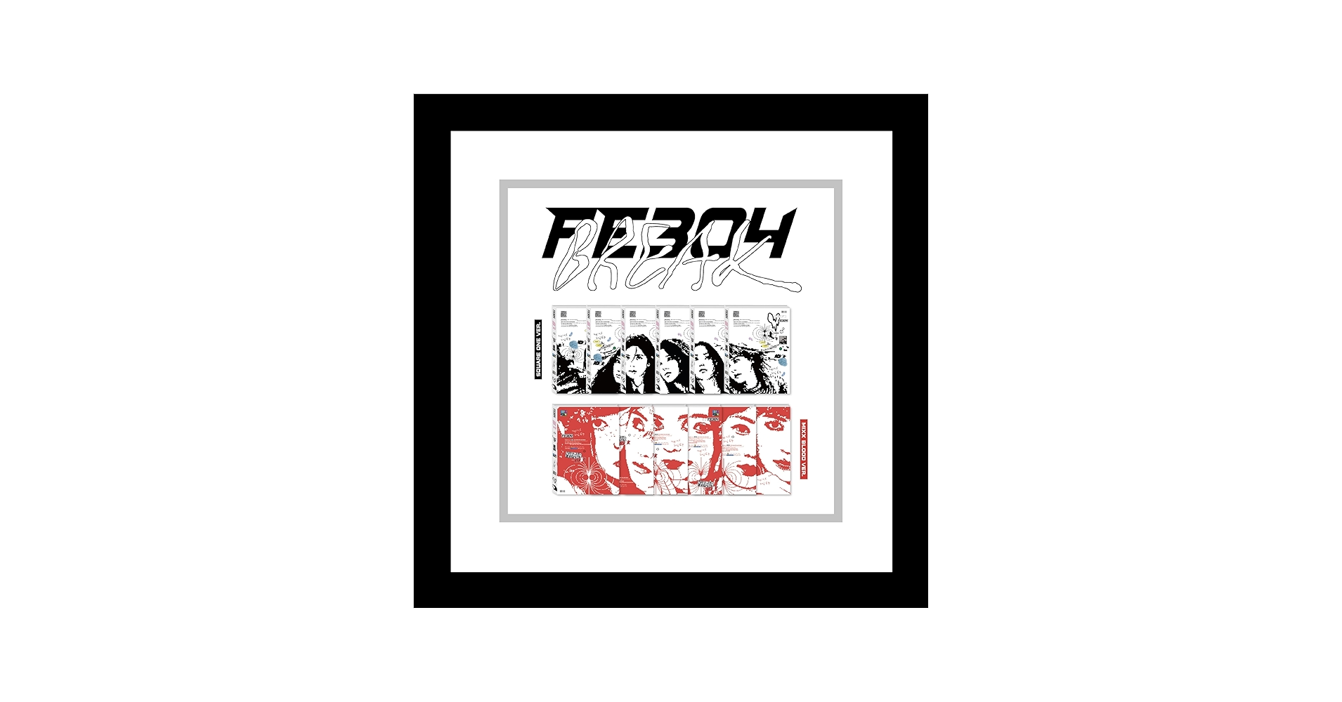 Amazon.com: KPOP NMIXX Fe3O4 : Break 2nd Mini Album Standard MIXX