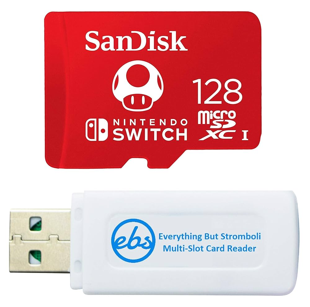動作確認済Nintendo Switch 本体(+128GB microsd付) microSDカード