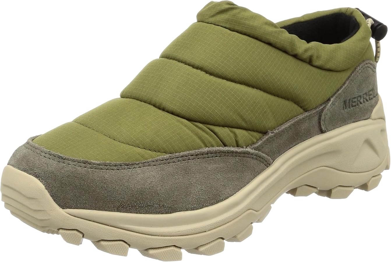 Amazon | [メレル] ウォーキングシューズ WINTER MOC ZERO AVOCADO