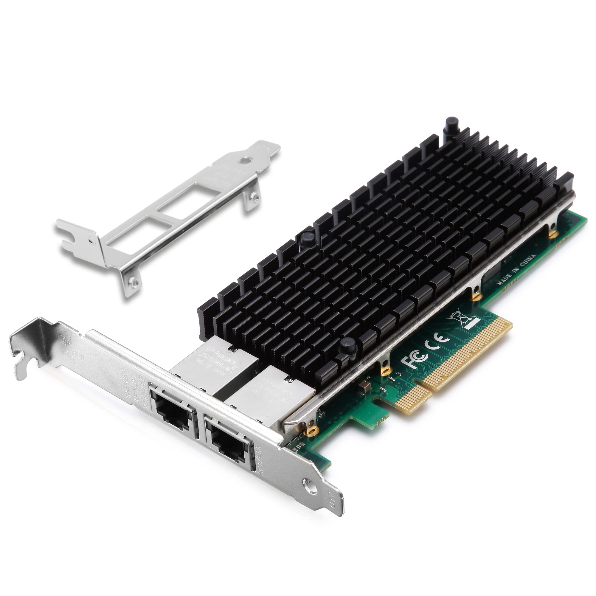 Amazon | XZSNET 10Gb PCI-E LANカード、Intel X540チップ搭載, Intel