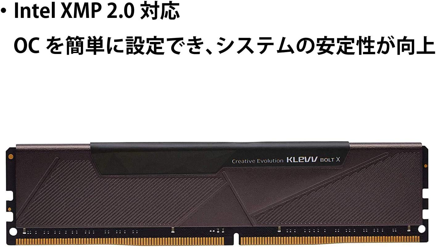 Amazon | KLEVV デスクトップPC用ゲーミング メモリ DDR4 3200 PC4