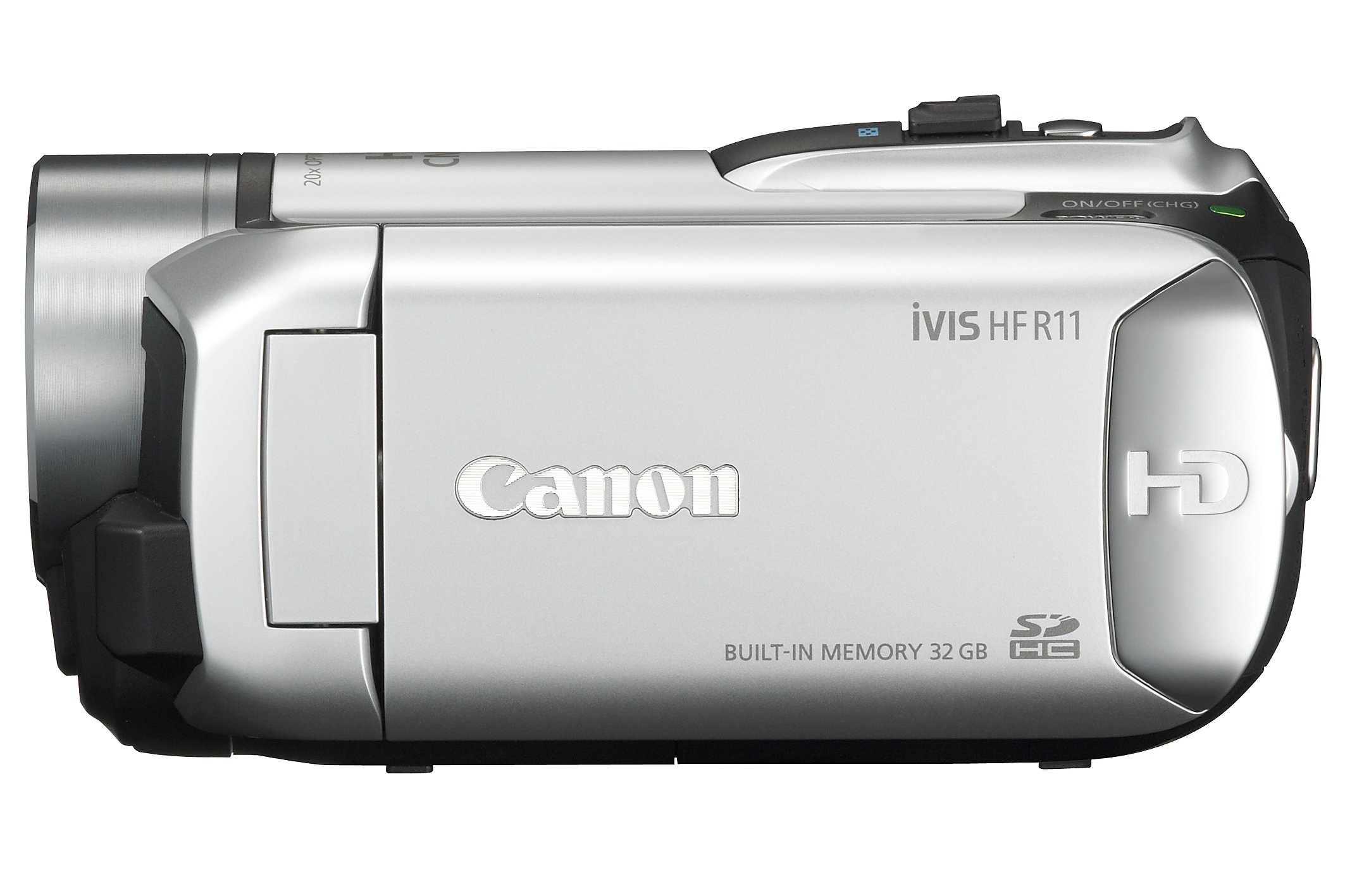 Amazon | Canon デジタルビデオカメラ iVIS HF R11 スノーシルバー