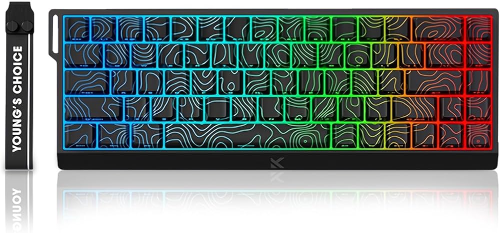 Amazon | ZMX MCHOSE ACE 68 磁気スイッチ RGB ゲーミングキーボード