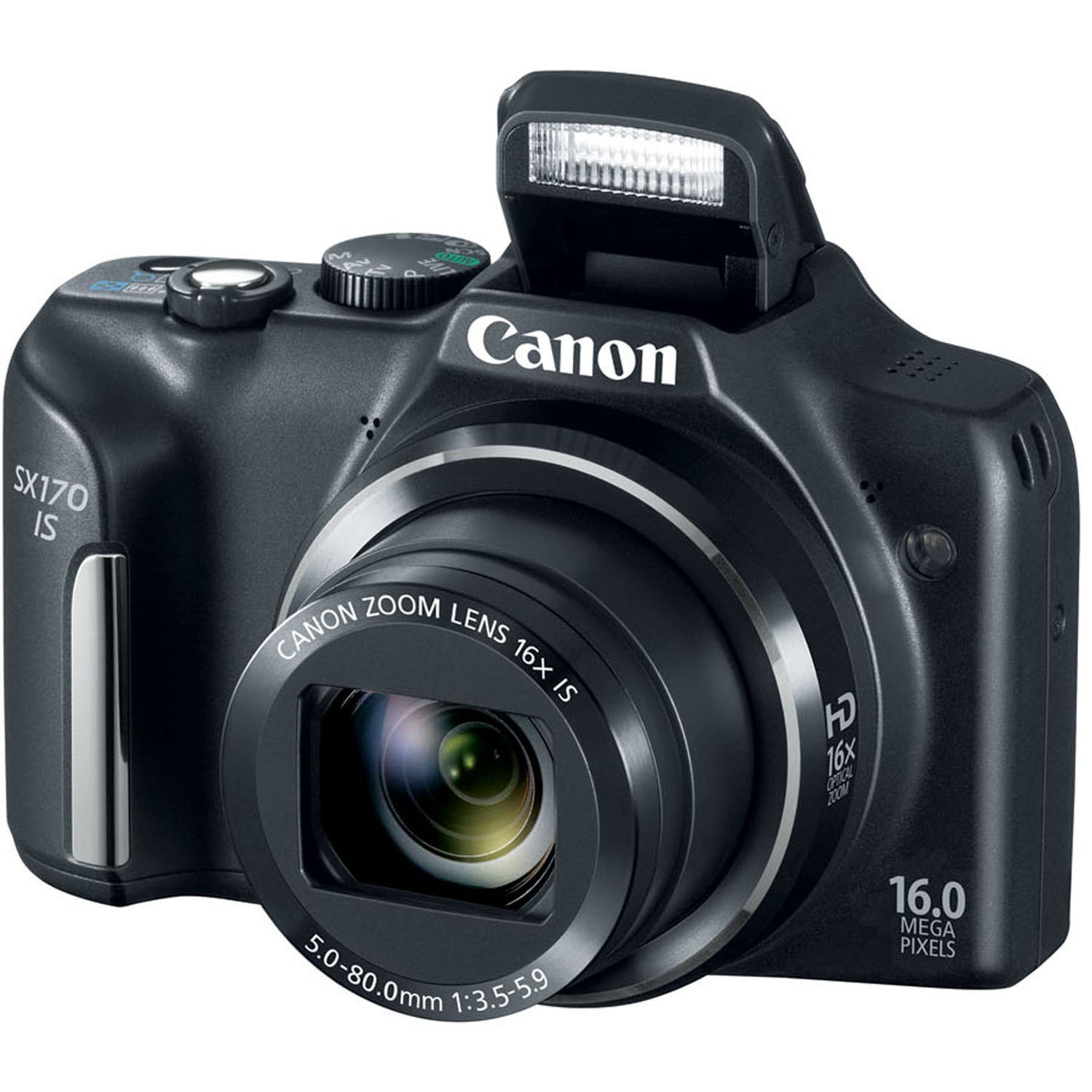 Amazon Canada: Canon PowerShot SX170 is Digital Camera, Black