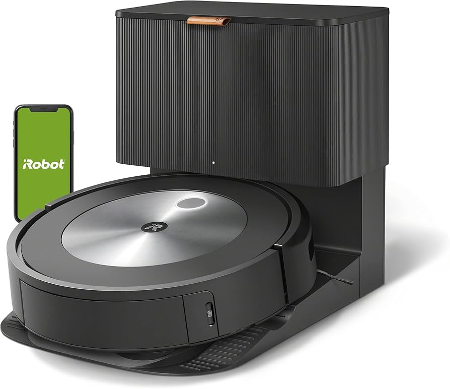 Amazon.com - iRobot Roomba j7+ (7550) Self-Emptying Robot Vacuum