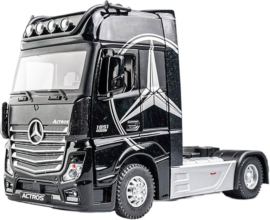 Amazon.co.jp: ミニカー スケールモデルカー セミトラックトレーラー 1