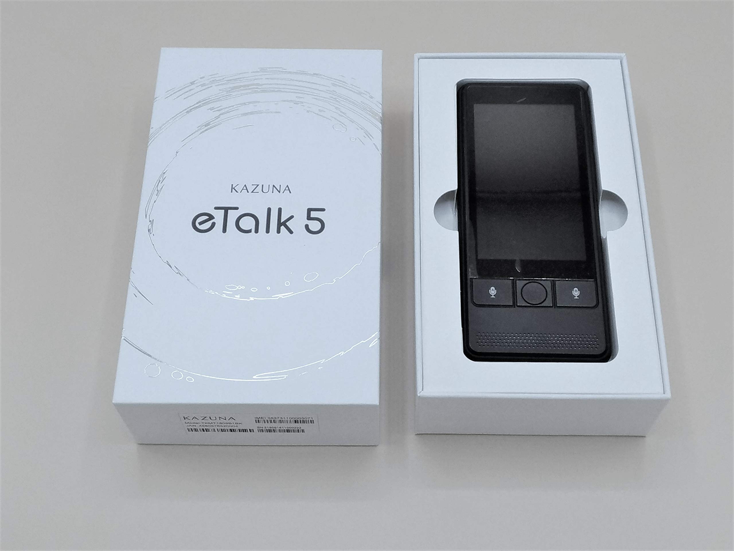 Amazon | TAKUMI JAPAN KAZUNA eTalk ブラック | TAKUMI JAPAN | 電子