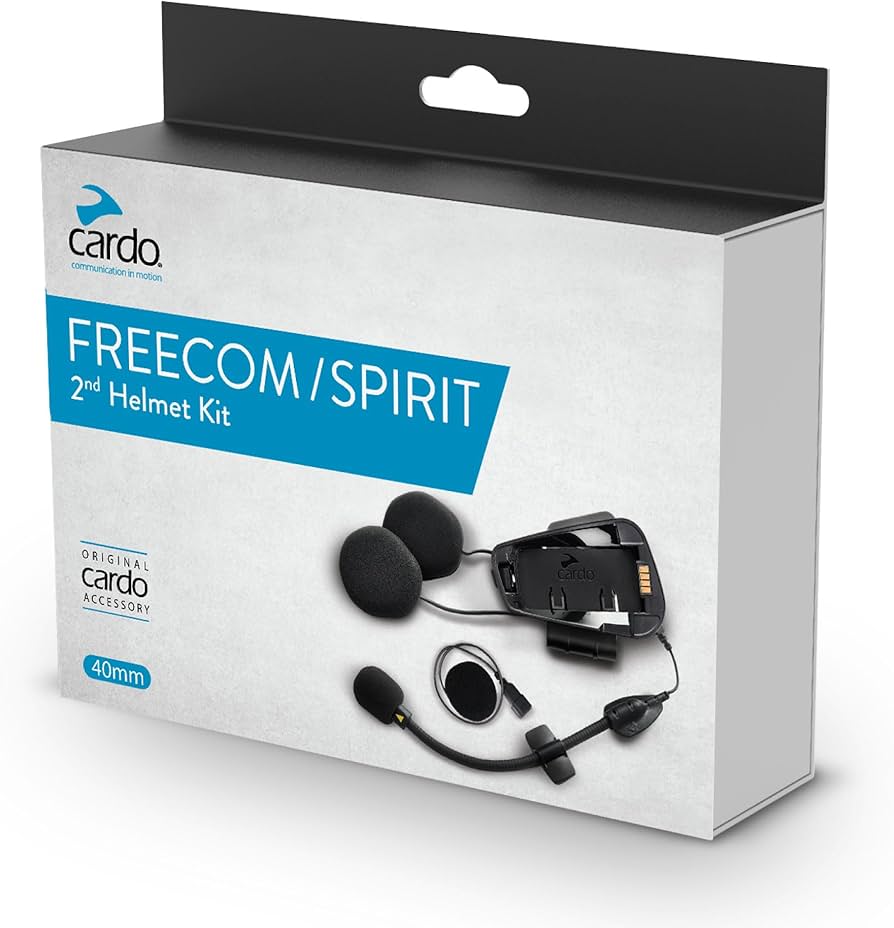 Amazon.co.jp: Cardo カルド FREECOM/SPIRIT セカンドヘルメットキット