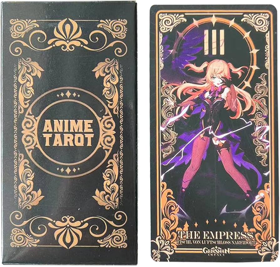 Amazon.co.jp: アニメタロットカード、78枚漫画デッキ、ユニークな