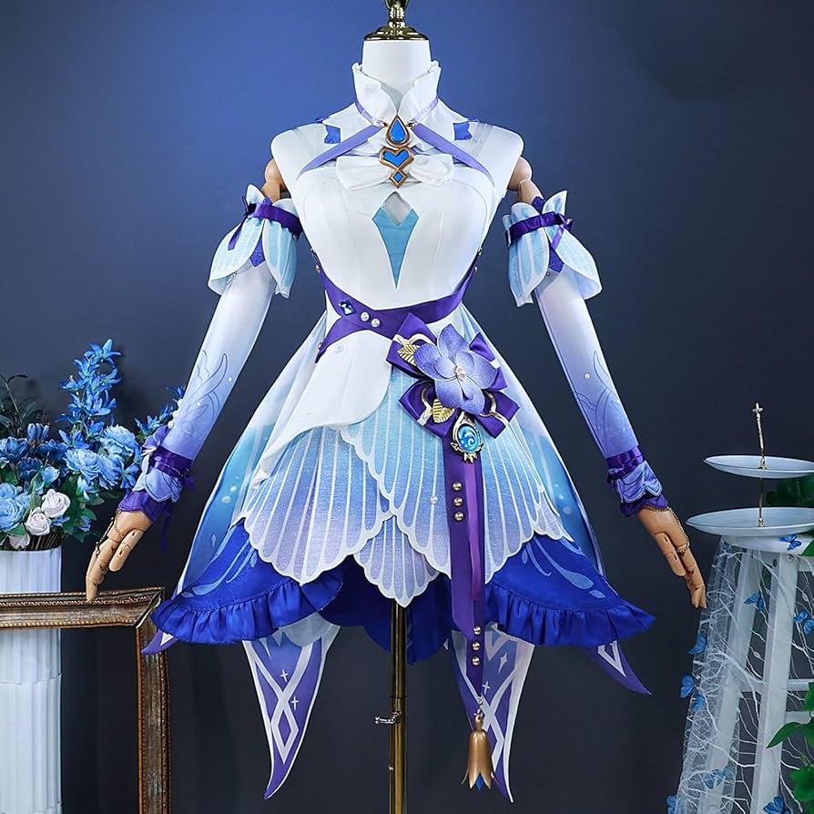 Amazon.co.jp: 原神 ニィロウ 新衣装 東風はこぶ花の吐息 コスプレフル