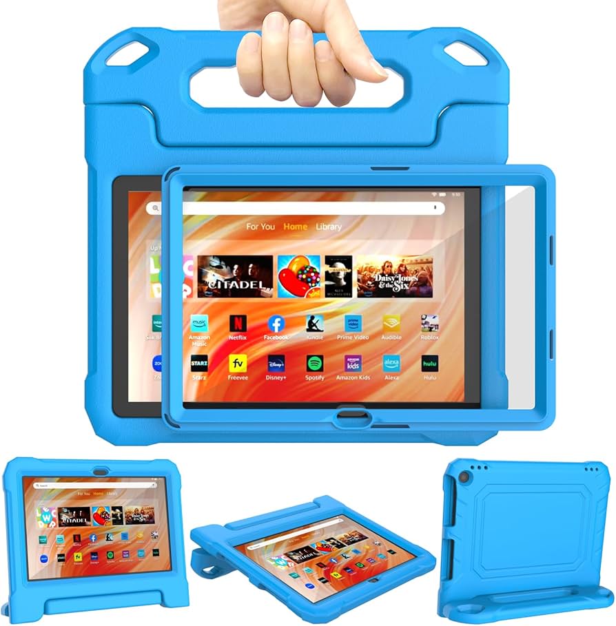 Amazon.com: Fire HD 10 & Fire HD 10 Plus Tablet Case for Kids