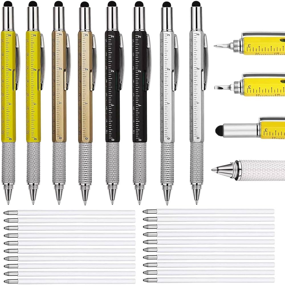 Amazon | GOOMAND 多機能ペン タッチペン ドライバー 水平器 定規付き