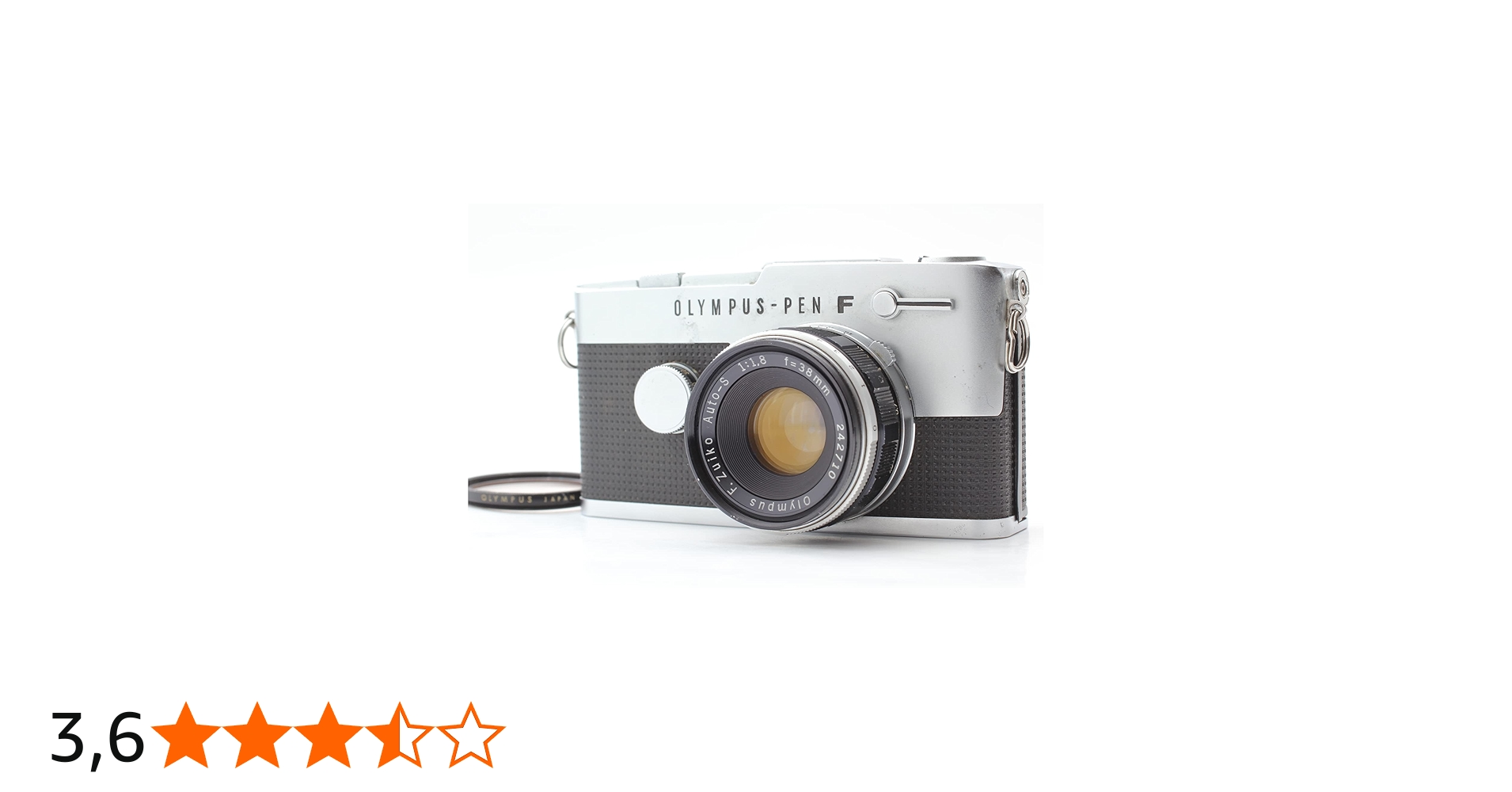 Olympus Pen FT + F.Zuiko Auto-S 38 mm f1.8 : Amazon.fr: High-Tech