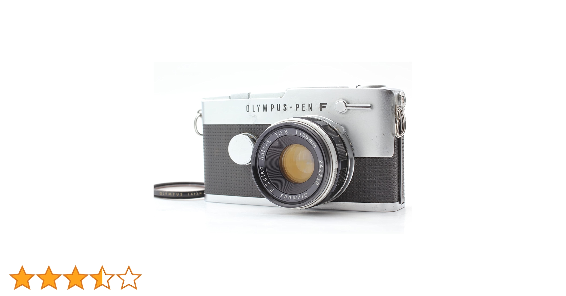 整備済 Olympus PEN FT 38mm F1.8 TTL 露出計バッチリ 整備済 Olympus