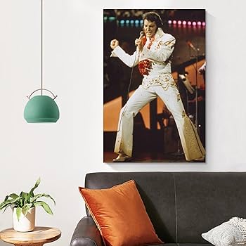 Amazon.co.jp: アートパネルエルヴィスプレスリー画像写真ポスター (7