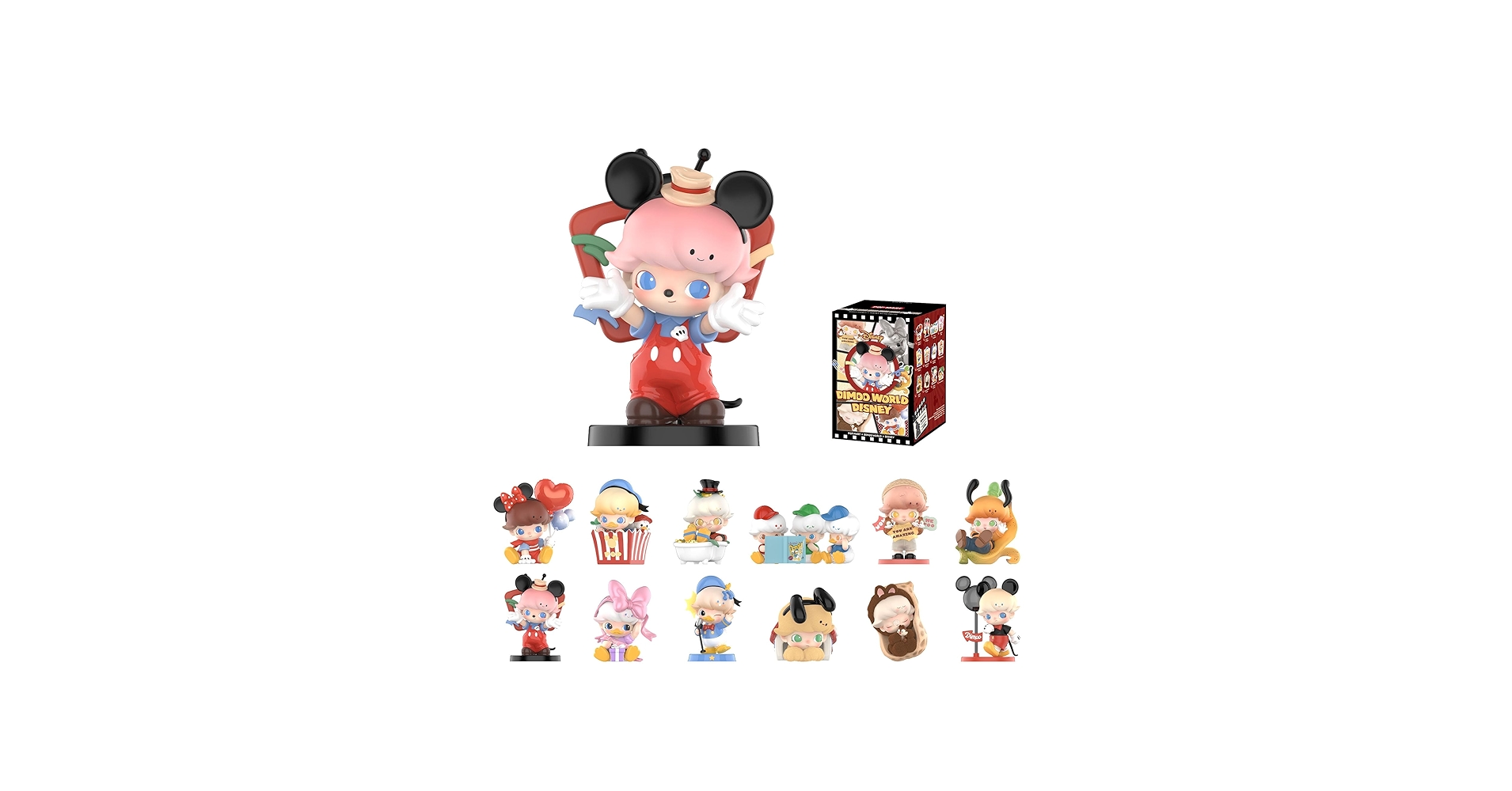 Amazon.com: POP MART DIMOO World × Disney Series Figures, Blind