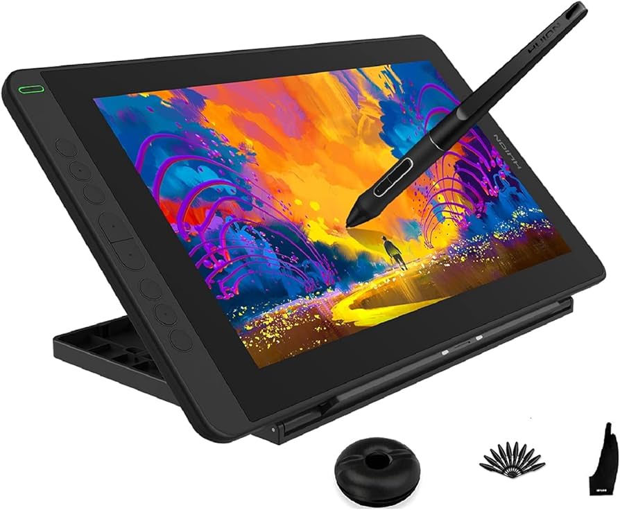 Amazon.com: HUION 2021 Kamvas 12 Ultrathin Graphic Drawing Tablet