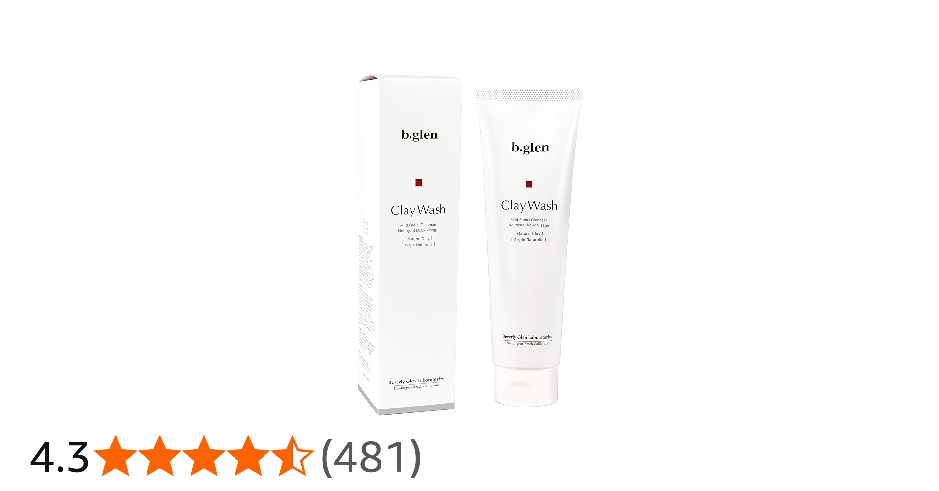 Amazon | b.glen【公式】Clay Wash - クレイウォッシュ ＜洗顔料