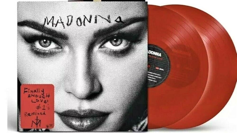 Madonna - Finally Enough Love [Red Colored Vinyl Exclusive] 2xLP