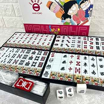 Amazon | スーパーヅガン牌DX 麻雀牌セット 限定 手打ち 特大牌 レア